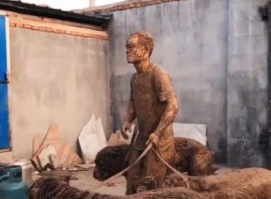 どんなとこ行ってきたのｗｗｗ大ワンコ3匹を連れた散歩が大変だったらしい動画。