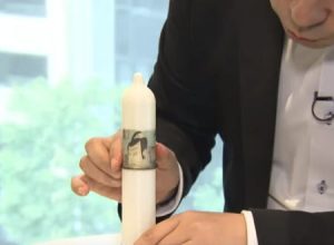装着したら浮世絵が浮かび上がるコンドームが話題に。オカモト新事業戦略ｗｗｗ