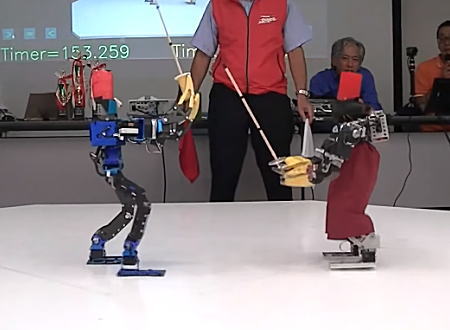 剣道で対決するロボコン。第3回ROBO-ONE剣道3位決定戦の様子が海外で人気に。