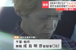 【顔あり】千葉県柏市のひょっこり男、逮捕！
