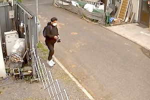 【埼玉】車からカバンを盗んだ車上荒らしの動画が拡散希望中。