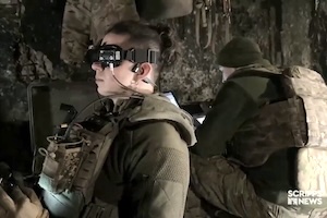 【動画】ロシア兵を遠くから倒すウクライナのドローンパイロットのお仕事風景。