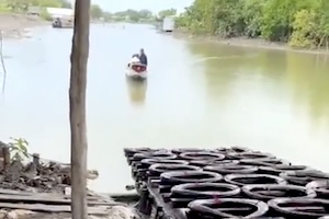 【動画】ボートを一瞬でダム超えさせるケーブルカー屋さんがおもしろい。