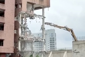 中国のビル解体工事がめちゃくちゃ楽しそうｗｗｗｗｗ