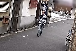 【極悪】西成の放火殺人容疑の男の動画がボカシ無しで公開される。
