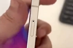 【動画】 盗撮カメラの決定版！？iPhoneのSIMピン用の穴にカメラを仕込んでしまう。