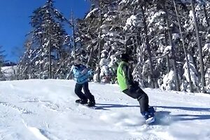 【動画】チャオ御岳スノーリゾートで撮影された事故。これはどっちが悪い？