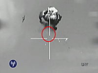 イスラエル空軍が領空に侵入した国籍不明の無人機を撃墜。その時の映像