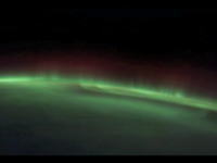地球周回軌道から見たオーロラは感動画質VIERAでHDV再生したい美しさ
