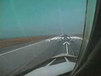 コンコルド超音速旅客機　貴重な離陸時のコクピット映像