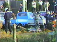 貴重映像。ブルーインパルス墜落事故。その墜落現場を撮影したビデオ82年