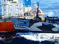 25日シーシェパードの海賊船が日本の調査捕鯨船に体当たり。そのビデオ。