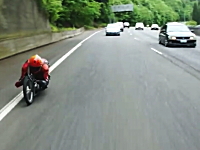 目線ひくっ！グラビティーバイクで峠道を下ったった動画。スピード感すごそう