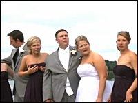 結婚式の記念撮影で悲惨なアクシデントが発生ｗｗｗでも良い記念になった。