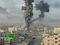 イスラエル軍によるガザ空爆の映像が凄い＋アイアンドームの大迫力映像