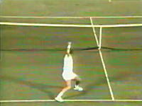 テニス奇跡動画。必殺真空ロブ返しが決まった瞬間。ウインブルドン1996