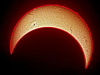 ネットで買える太陽望遠鏡で撮影された金環日食の映像が凄い。4608×3456画像