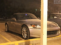雪国動画。駐車場の愛車（HONDA S2000）が一晩で雪に埋もれてしまう様子